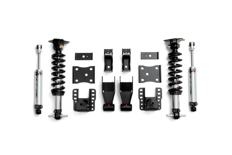 QA1 07-16 Chevrolet Silverado 4WD Lowering Kit w/ Spindles Double Adjustable 4in-6in - LK12-GMT04 for 2007-2016 Chevrolet Silverado 1500 - out of package 4