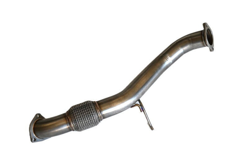 Invidia 22+ HONDA CIVIC TYPE-R FL5 R400 SINGLE LAYER BLACK TIP CAT-BACK (NON POLISH PIPE) - HS22CTRFGM3SBL