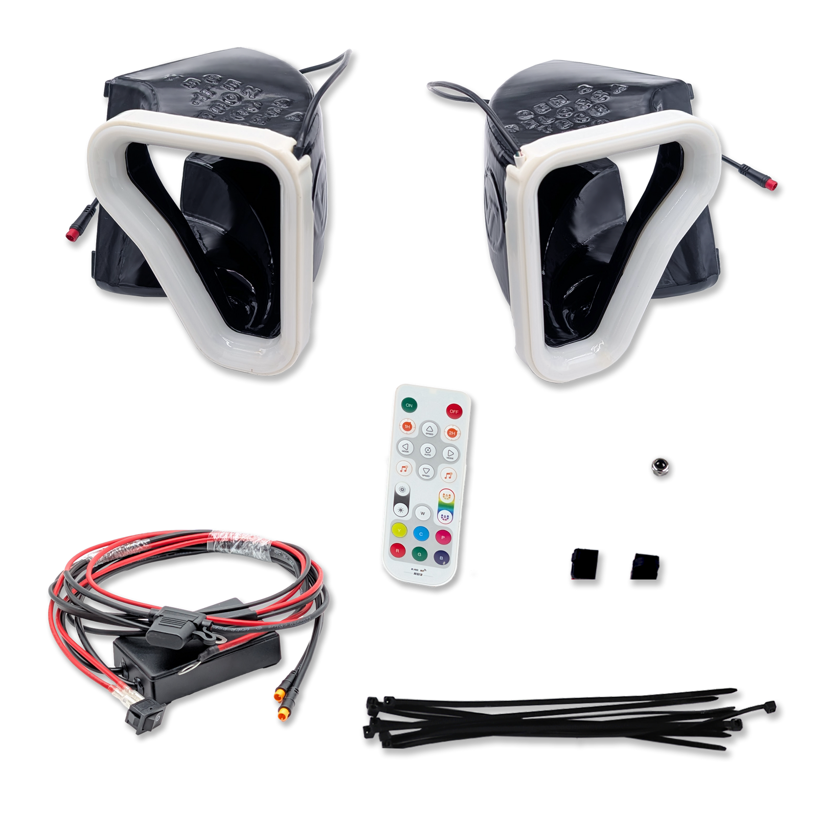 2022+ Cadillac CT5-V Blackwing Dual BIG MOUTH LIT KIT Ram Air Intake Snorkels