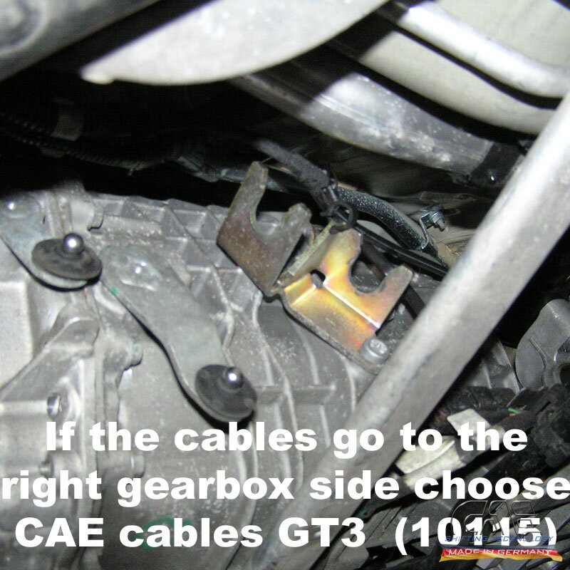 CAE Shift Cable Kit Porsche 996 Carrera ; GT2 ; GT3 ; CUP ; Turbo & 997 GT2 &  GT3 & Turbo