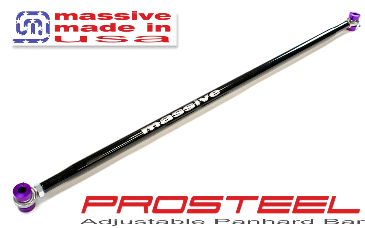 Massive Panhard PROSTEEL Rod 05-14Mustang GT 500 S197 3.7 4.0 4.6 5.0 5.4 - Massive Speed System