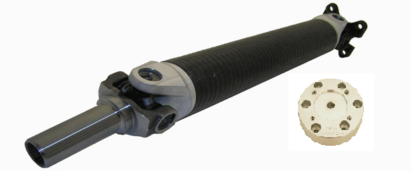 DSS Mitsubishi 95-99 Eclipse GSX AWD 950HP HD Carbon Fiber Shaft (25 Spline) MISH2-HD25-C - 610058