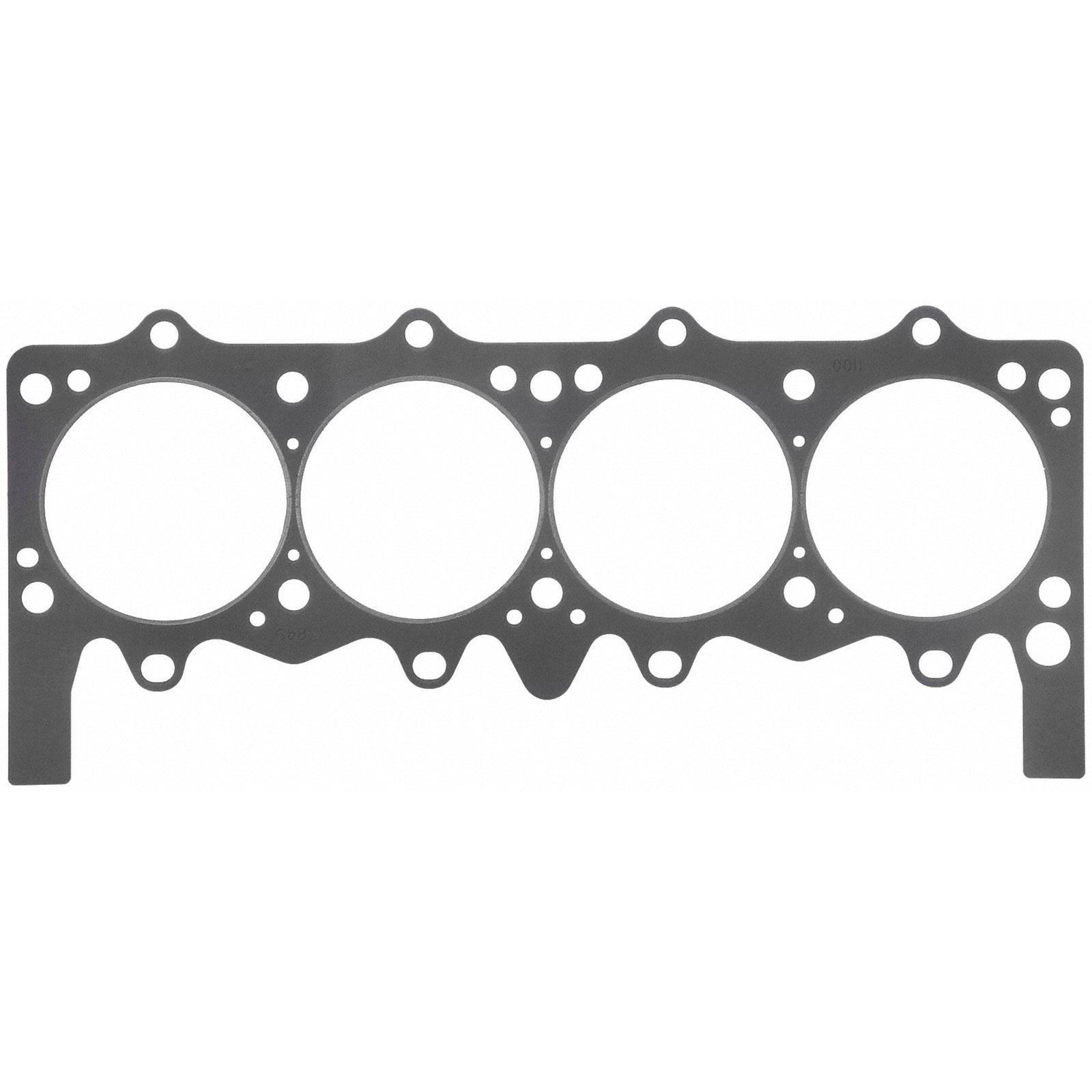 Fel-Pro 1100 Steel core laminate Engine Cylinder Head Gasket - front view