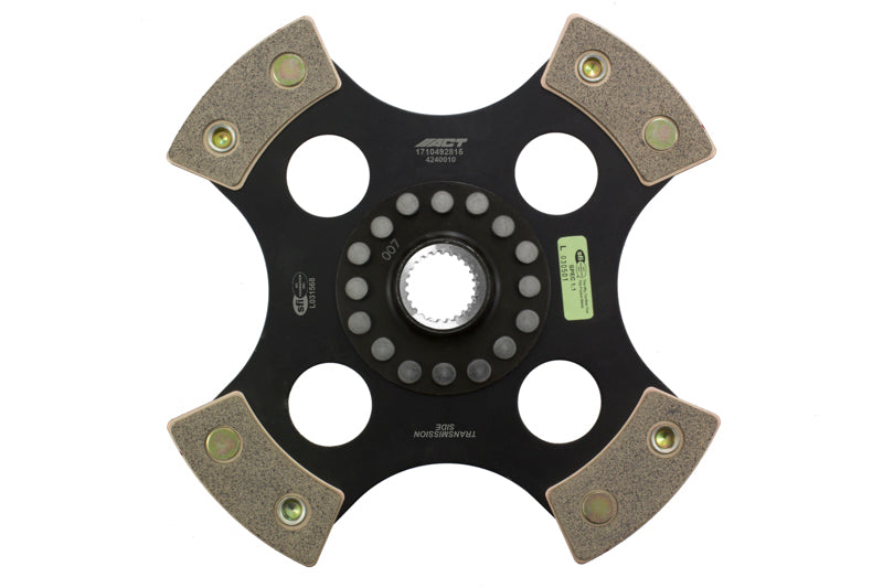 ACT 17-23 Honda Civic 4 Pad Rigid Race Disc - 4240010