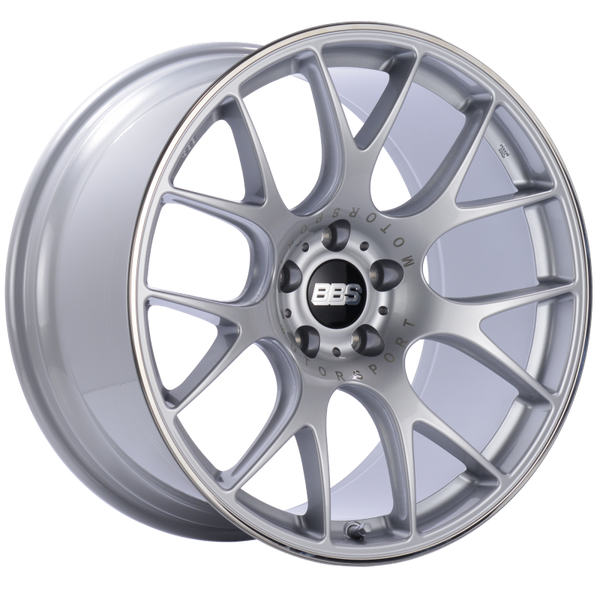 BBS CH-R 20x10.5 5x120 ET24 Brilliant Silver Polished Rim Protector Wheel -82mm PFS/Clip Required - CH101SPO by BBS