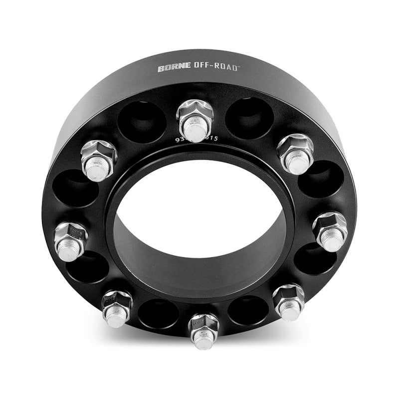 Borne Off-Road Wheel Spacers 8x180 124.1 50 M14 Black - BNWS-009-500BK