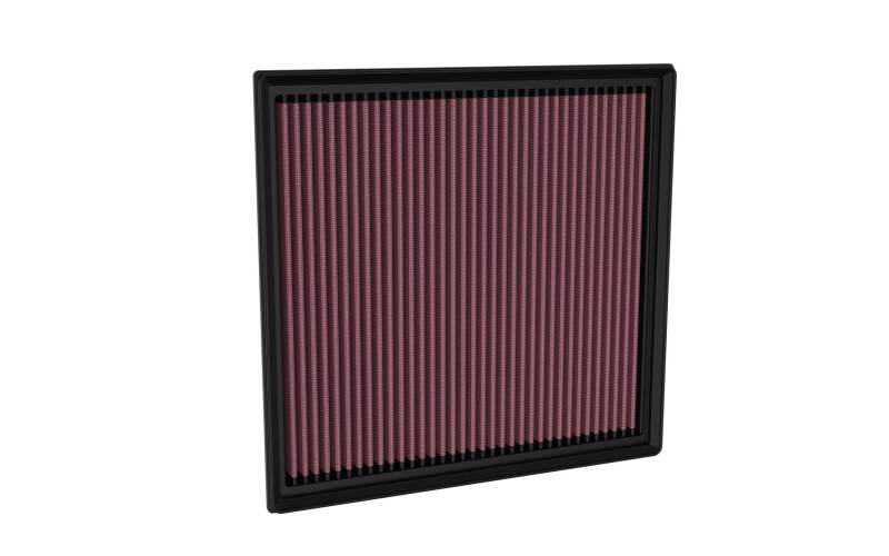 K&N 21-24 Ford E350/E450 Super Duty Replacement Air Filter - 33-5138 for 2021-2026 Ford E 350 - front view