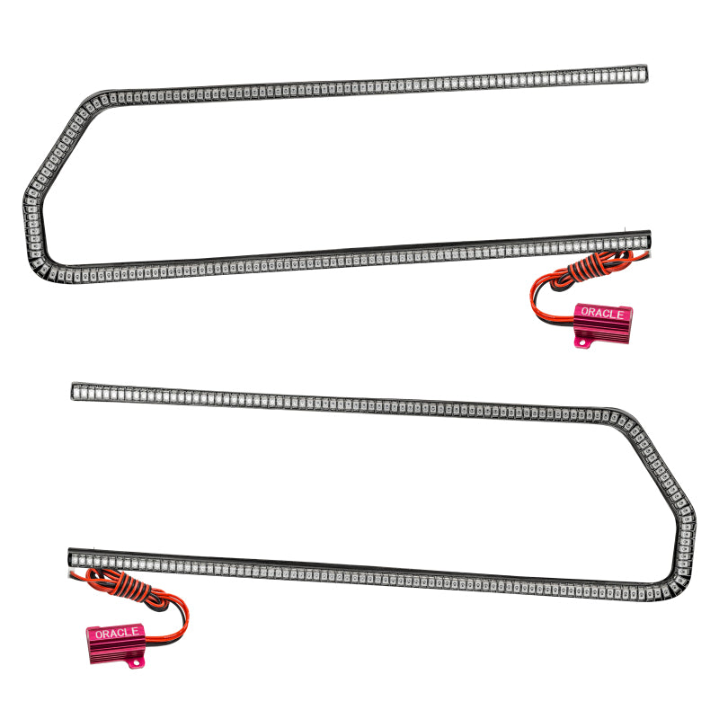 Oracle Dodge Challenger 08-14 LED Waterproof Afterburner Kit - Red SEE WARRANTY - 1296-003