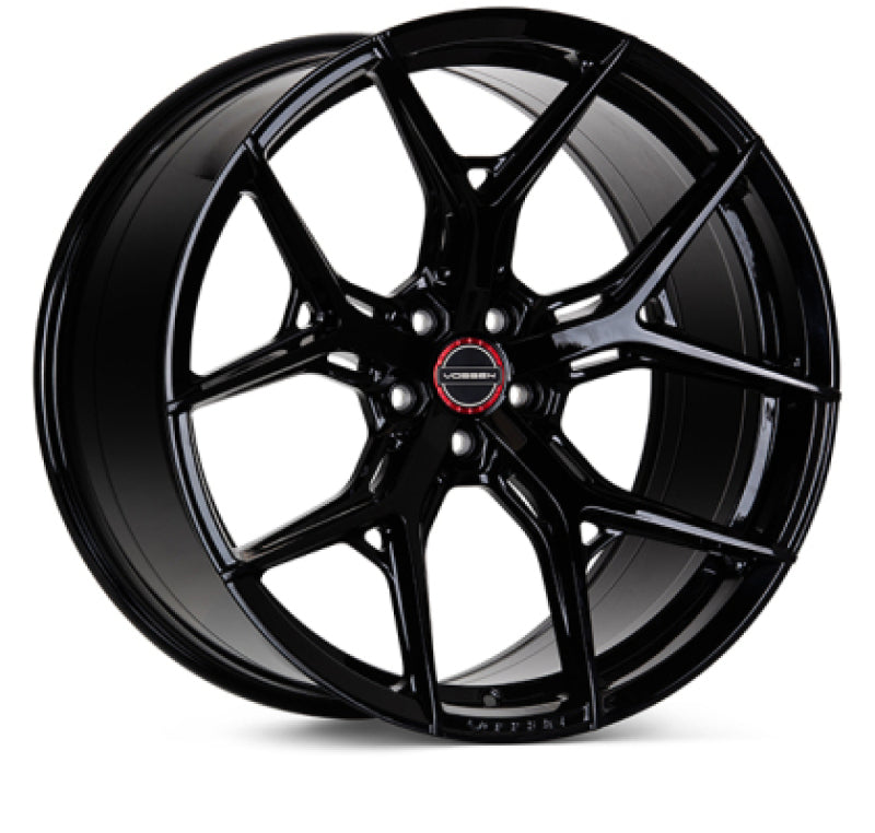 Vossen HF-5 21x9 - 5x112 - ET25 - Flat Face - 66.5 - Gloss Black Wheel - HF5-1M39