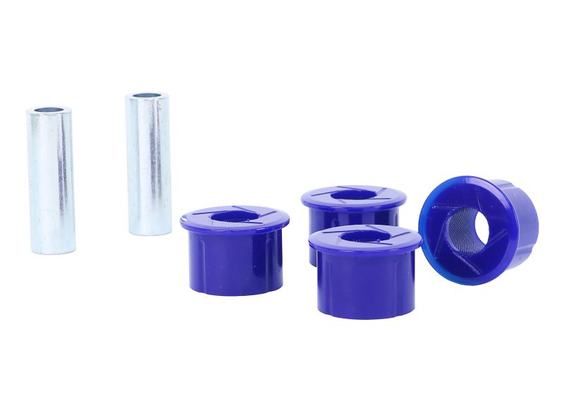 SuperPro 1984 Jeep Cherokee Base Rear Rearward Leaf Spring Bushing Kit (63mm Width) - Spring Eye - SPF0970K