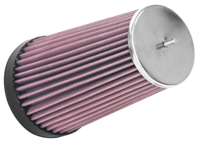 K&amp;N Universal Clamp-On Air Filter 2-3/4in Flange 3-1/2in T 8-1/4in Height - RC-5291