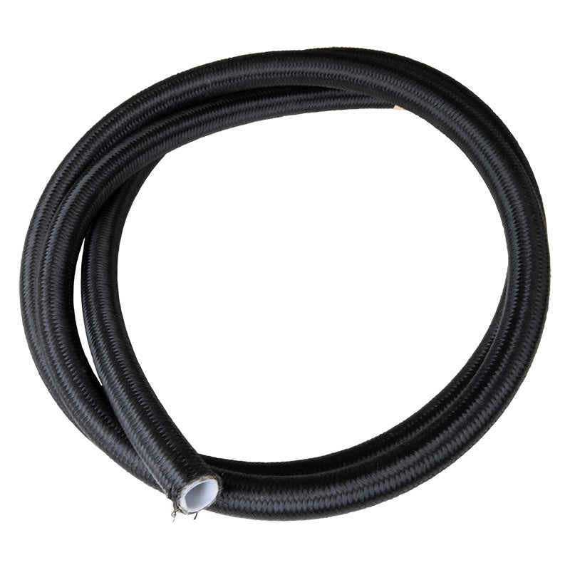 Russell Black An -10 Pro Ptfe Hose 6 Foot Length - 550193 - front view