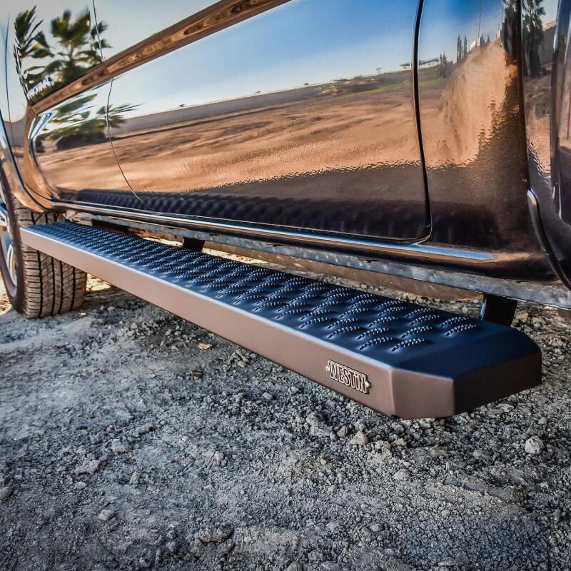 Westin Grate Steps Running Boards 79 in - Textured Black - 27-74735