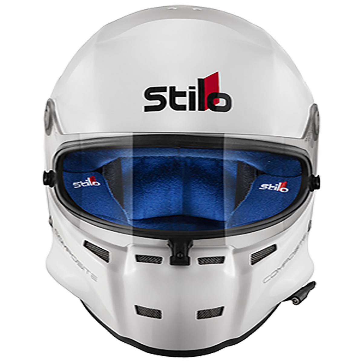 Stilo - SA2020 ST5 GT Composite Racing Helmet - White/Blue