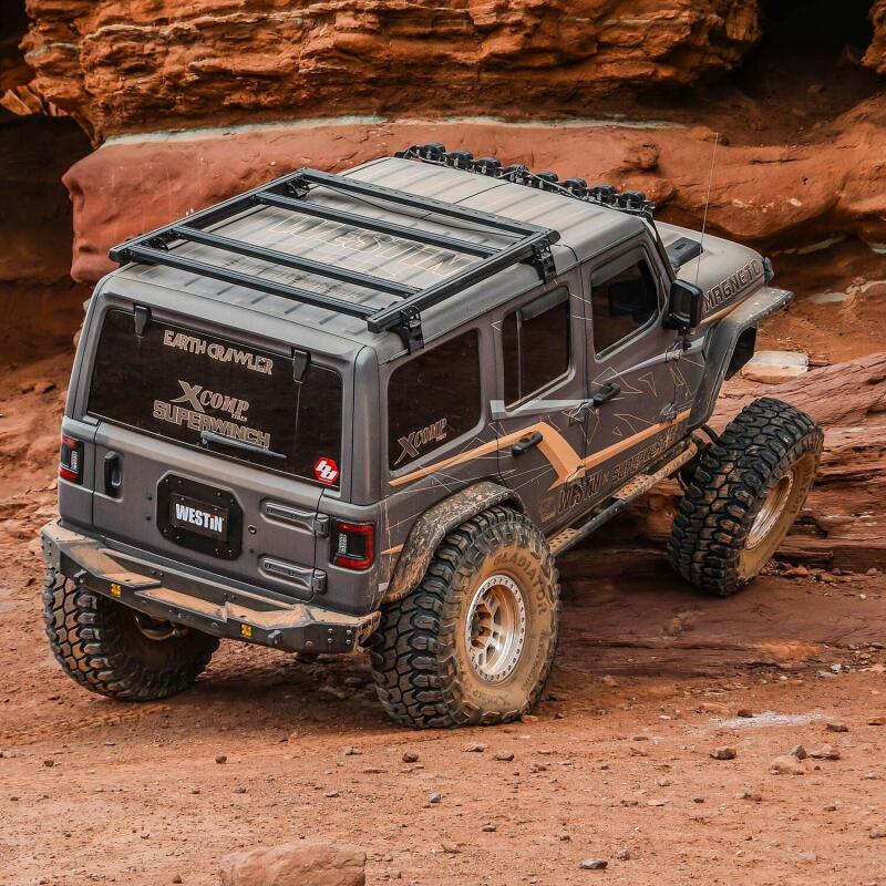 Westin 18-26 Jeep Wrangler JL Unlimited Mesa Roof Rack - 15-00075