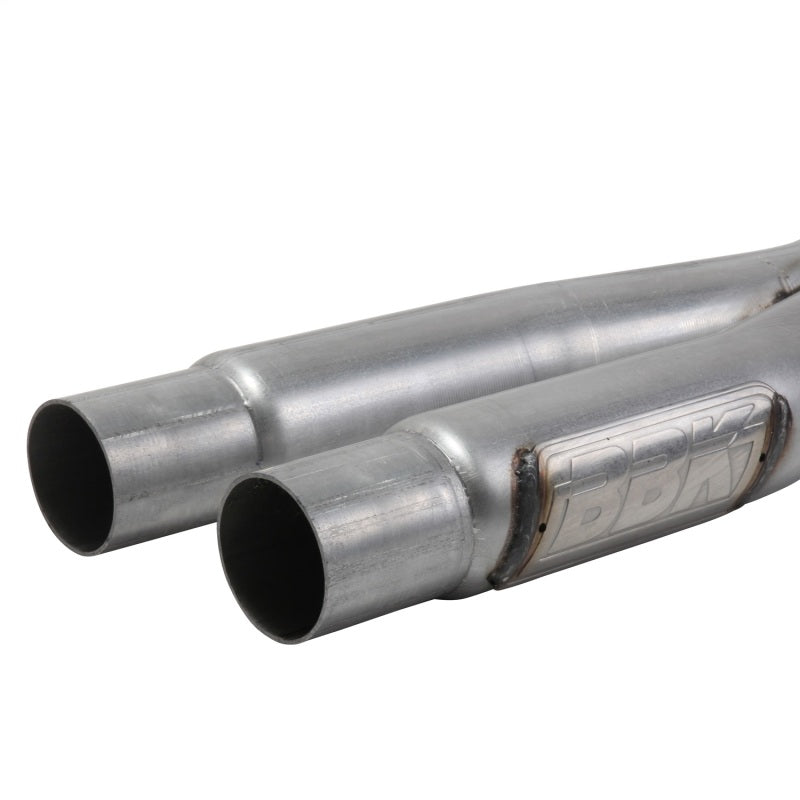 BBK 15-17 Mustang GT Varitune Complete Cat Back Exhaust System (Includes Resonator Delete X-Pipe) - 30065