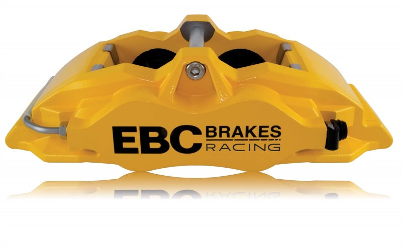 EBC Racing 05-11 Ford Focus ST (Mk2) Front Left Apollo-4 Yellow Caliper - BC4103YEL-L