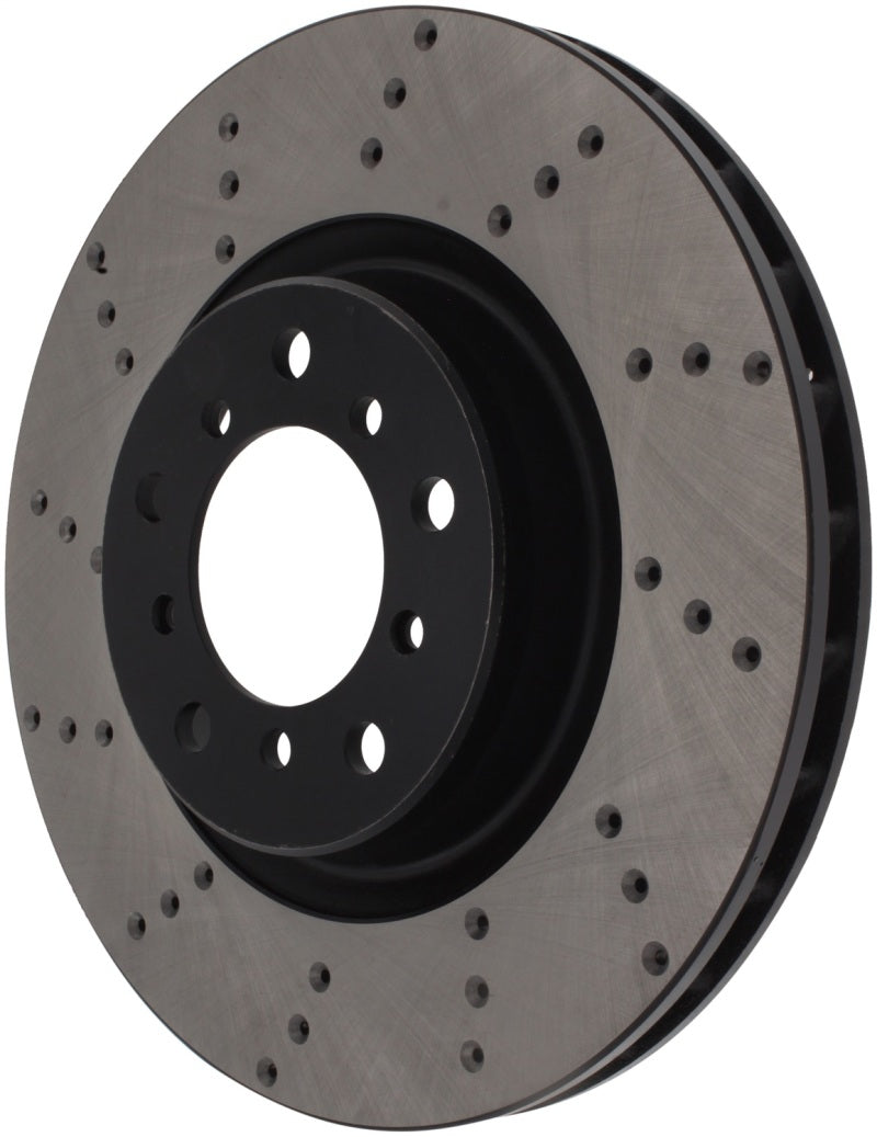 StopTech 01-06 BMW M3 Drilled Right Front Rotor - 128.34059R