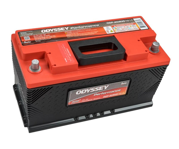 Odyssey Battery Auto/Truck/Heavy Duty & Commercial Performance AGM Battery (49-950) - ODP-AGM49 H8 L5 for 1998-2010 BMW 5 Ser
