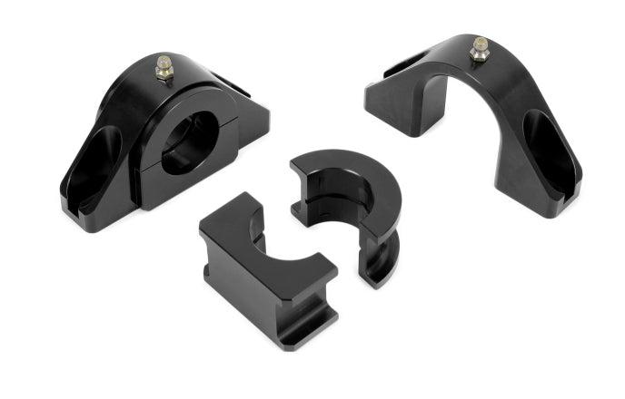 BMR Universal 1.375in Billet Aluminum Sway Bar Mount Mount (Delrin) - Black - SMK013