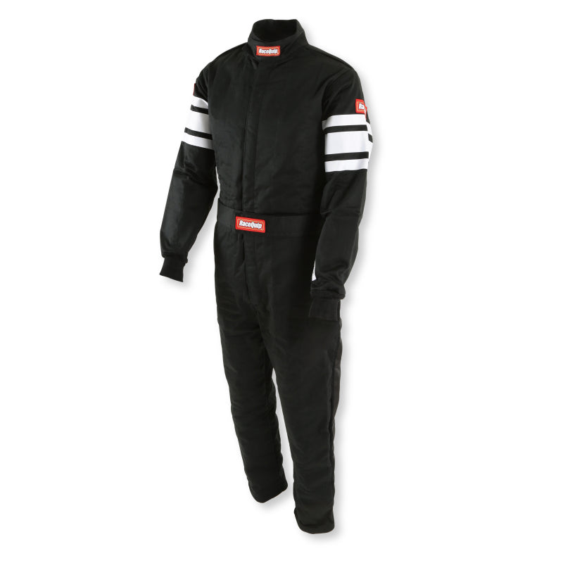 RaceQuip Black SFI-5 Suit - Medium Tall - 120004RQP