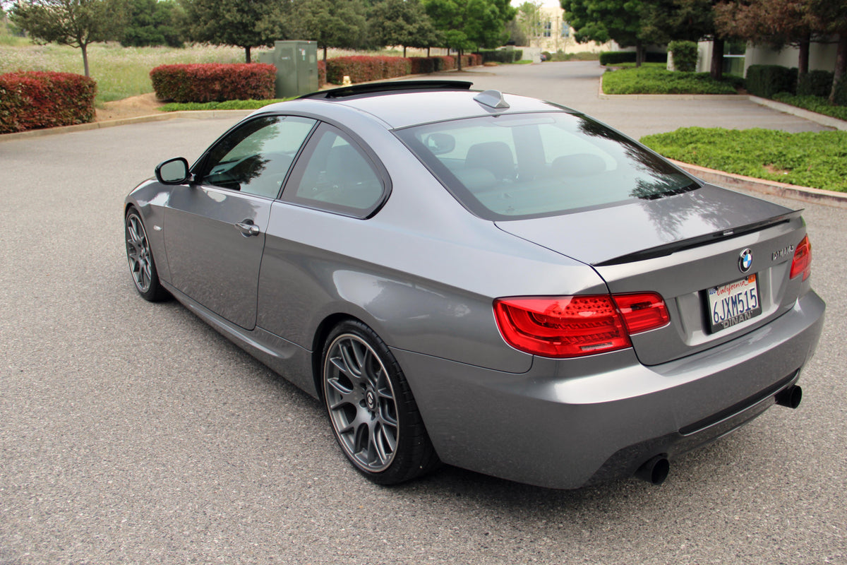 Dinan - Free Flow Axle-Back Exhaust - 2007-2013 BMW 335i/335is/335xi - D660-0011-BLK