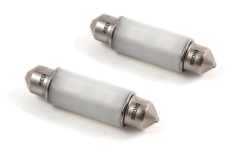 Diode Dynamics 41mm HP6 LED Bulb - Red (Pair) - DD0322P