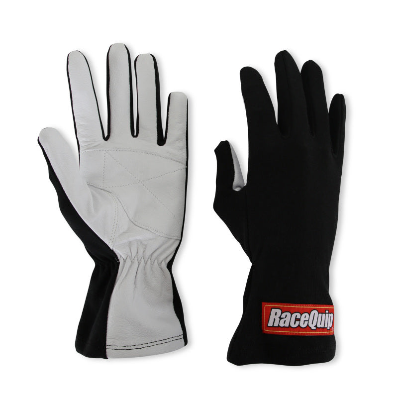 RaceQuip Black Basic Race Glove - Large - 350005RQP