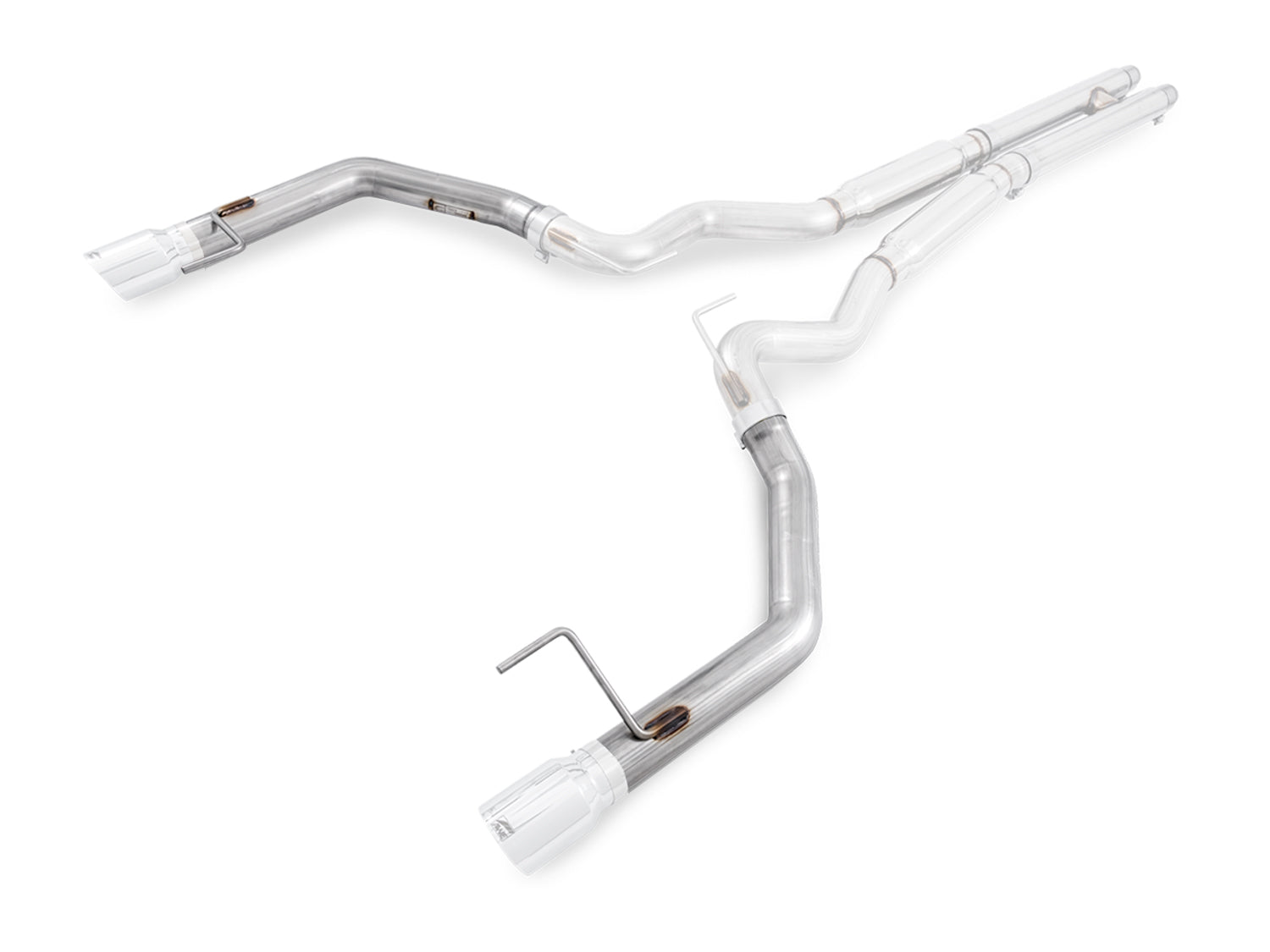 AWE Tuning 15-17 Mustang GT 5.0L Touring-to-Track Conversion Kit - Dual Tip - 3820-11020