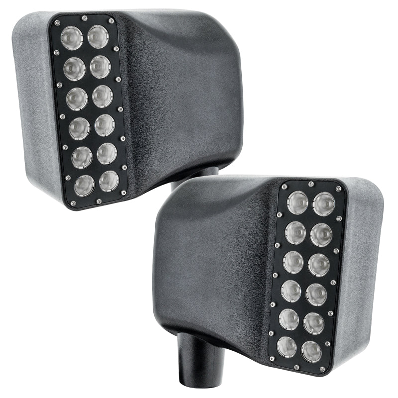 Oracle Jeep Wrangler JK Off-Road Side Mirrors - 6000K SEE WARRANTY - 5751-001