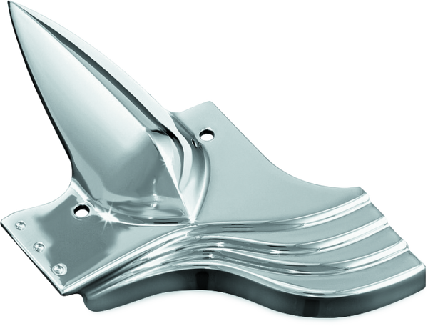 Kuryakyn Lower Front Frame Cover 91-16 Touring Chrome - 7772 - front view