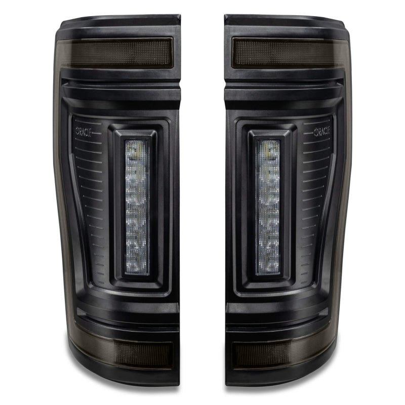 Oracle Lighting 17-22 Ford F-250/350 (Black Series) Flush Mount LED Tail Lights SEE WARRANTY - 5896-504-T