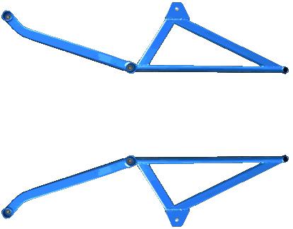 Cusco Power Brace ZVW40/ZVW41 Toyota Prius Center Underbrace - 952 492 C for 2011-2012 Toyota Prius - angle view