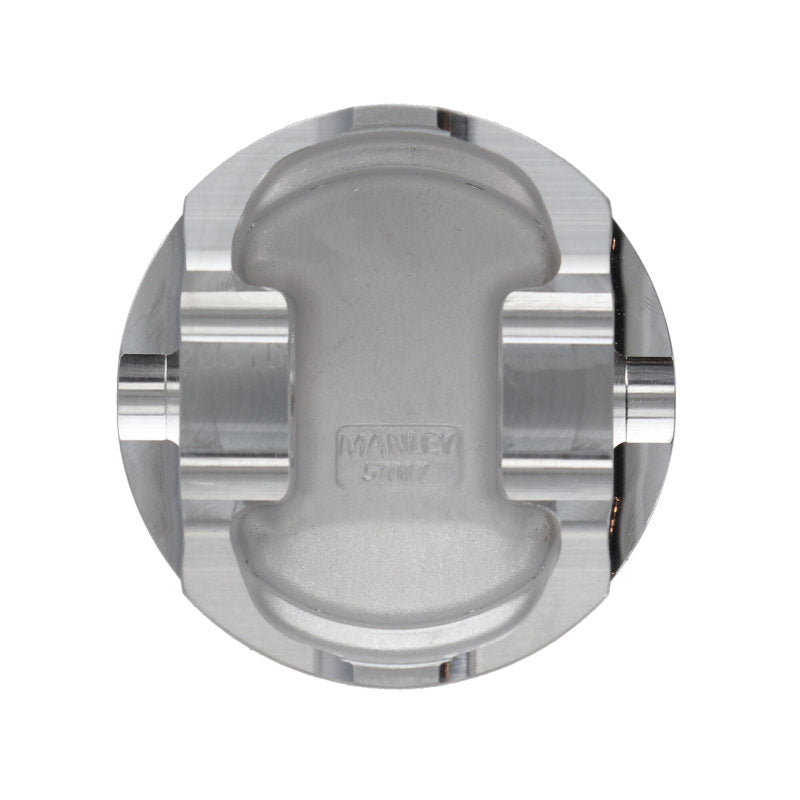 Manley 15+ Subaru FA20 WRX 86.25mm +.25mm Over Size Bore 10:1 Dish Piston Set with Rings - 632702C-4