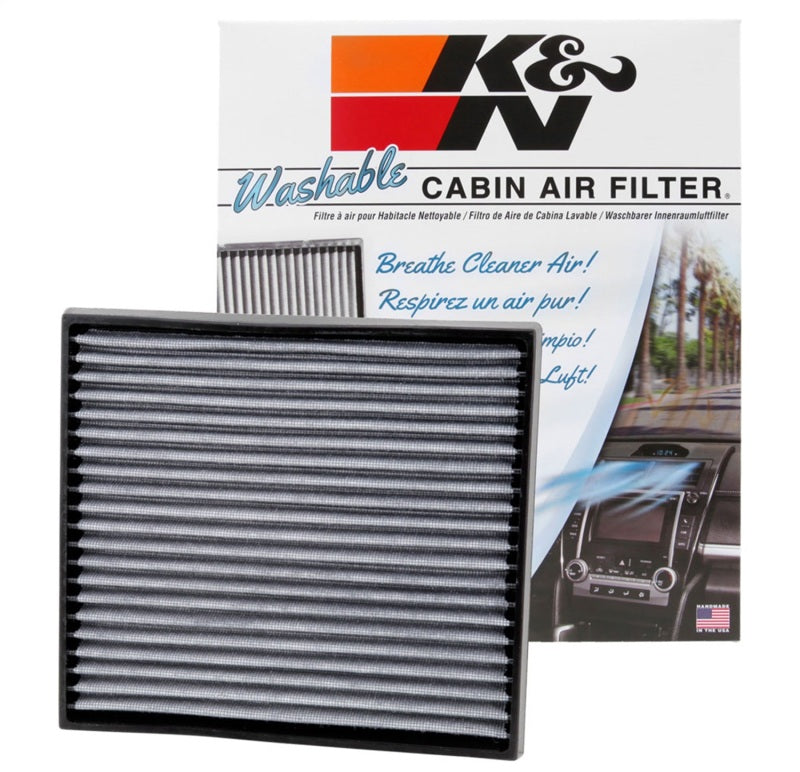 K&N 00-07 Toyota Kluger 3.0L V6 Cabin Air Filter - VF2008 for 2001-2007 Toyota Highlander - front view