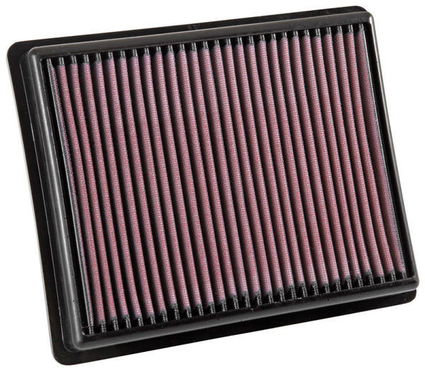 K&N 14-17 Opel Vivaro B L4-1.6L DSL Replacement Drop In Air Filter - 33-3054 by K&N Engineering - front view