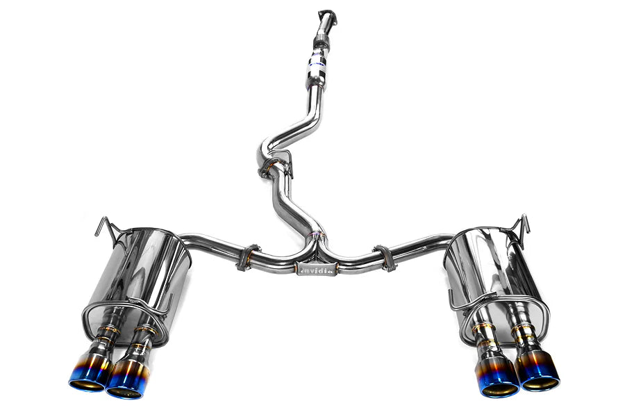 Invidia 11+ STI/WRX Sedan Only 76mm Q300 Titanium Tip Cat-back Exhaust