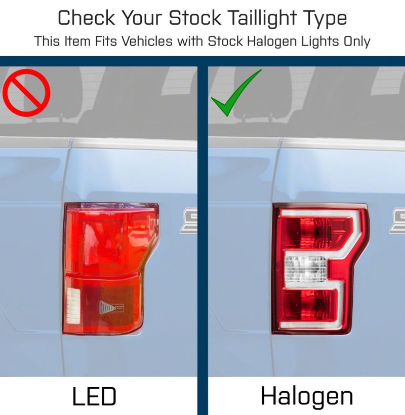Raxiom 18-20 Ford F-150 LED Tail Lights- Blk Housing (Clear Lens) - T548147