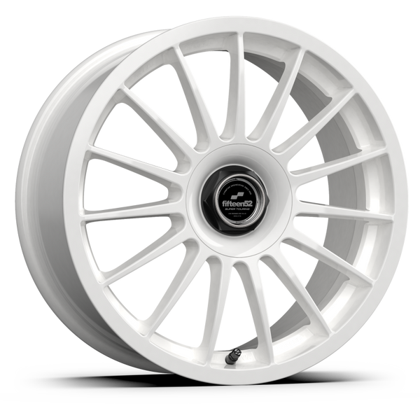 fifteen52 Podium 17x7.5 4x100/4x108 42mm ET 73.1mm Center Bore Rally White Wheel - STPRW-77540+42 by fifteen52