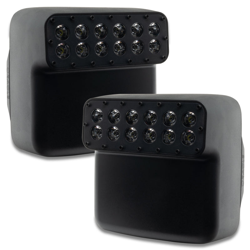 Oracle Lighting LED Off-Road Side Mirrors for Jeep Wrangler JL / Gladiator JT SEE WARRANTY - 5855-001