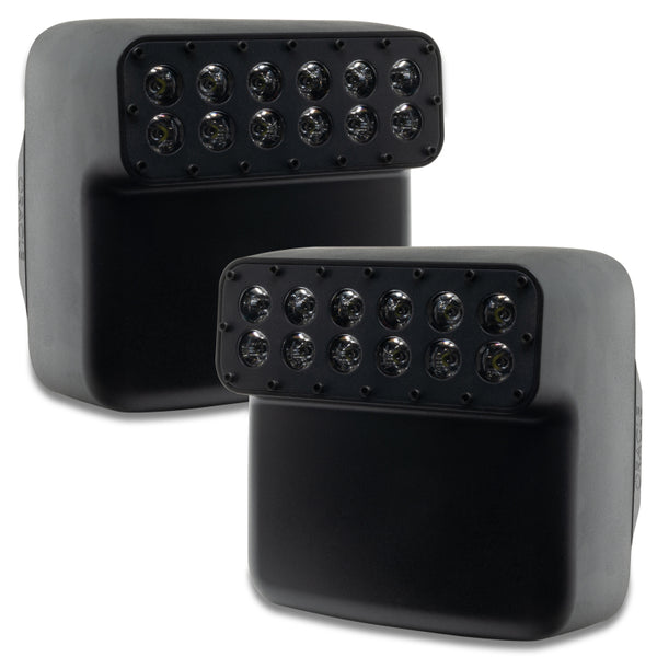 Oracle Lighting LED Off-Road Side Mirrors for Jeep Wrangler JL / Gladiator JT SEE WARRANTY - 5855-001 for 2018-2025 Jeep Wran