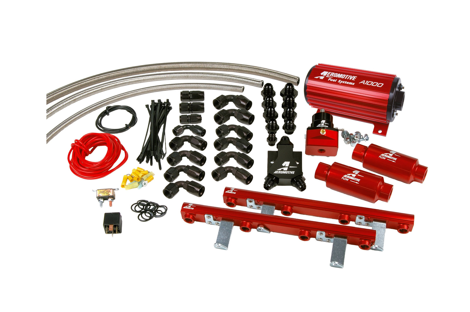Aeromotive 96-98.5 Ford DOHC 4.6L Competition Fuel System (Includes A1000 Pump) - 17143