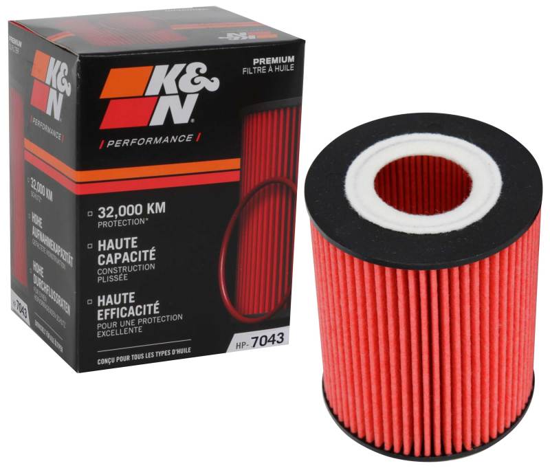 K&amp;N Oil Filter OIL FILTER; AUTOMOTIVE - HP-7043