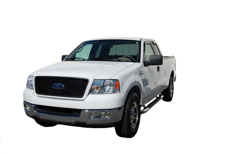 AVS 22+ Toyota Tundra Ext. Cab/DC Ventvisor Front &amp; Rear Window Deflectors 4pc - Smoke - 194704