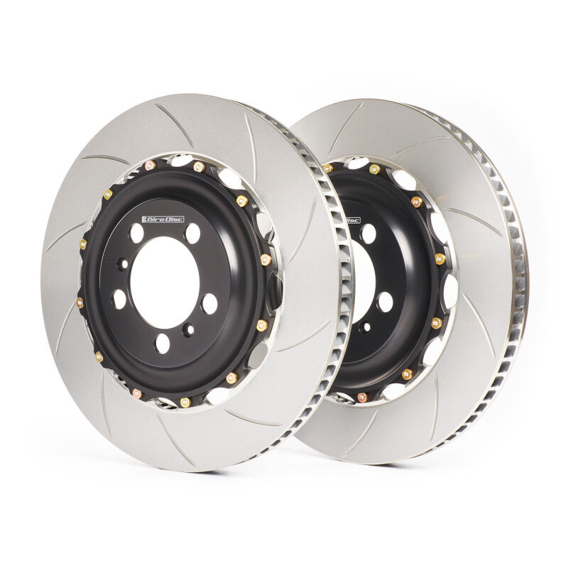 GiroDisc Chevrolet Corvette Z06 (C8 w/Factory Iron Rotors) Slotted Rear Rotors - A2-319 by GiroDisc
