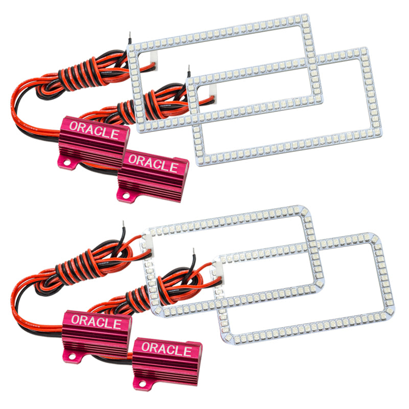 Oracle Ford F-150 15-17 LED Projector Headlight Halo Kit - White SEE WARRANTY - 3957-001