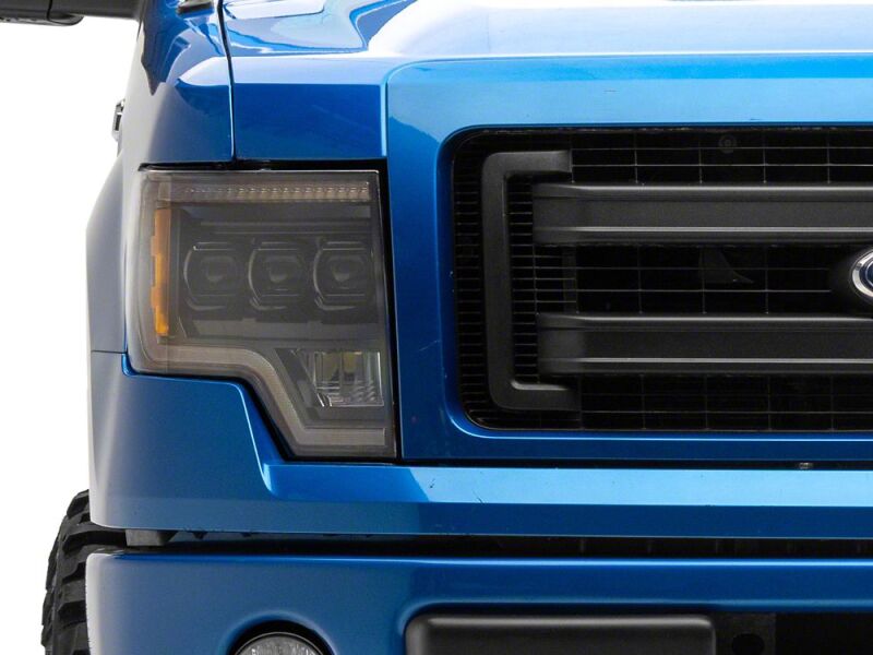 Raxiom 09-14 Ford F-150 CXR Series LED Projector Headlights- Black Housing- Clear Lens - T593907 - close-up view 10