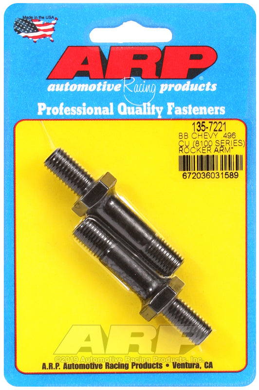ARP BB Chevy .496cu rocker arm stud kit - 135-7221