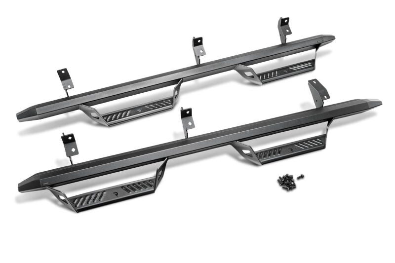 N-Fab Predator Pro Step System 2025+ Toyota 4Runner SUV 4 Door Gas - Tex. Black - PRT2558R-TX
