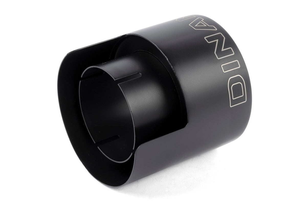 Dinan - Double-Walled 4.5" Clamp-On Exhaust Tip (Black Ceramic) - D663-0640-BOX